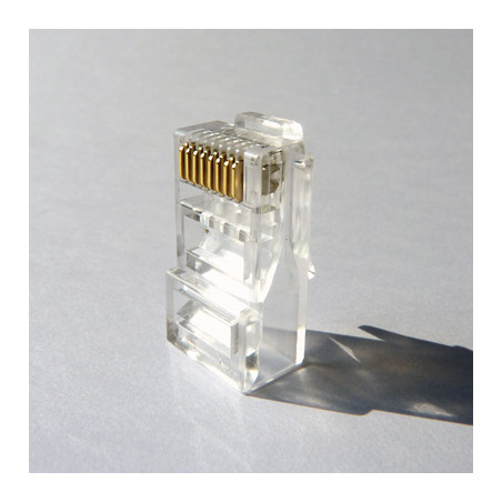 DATACOM Konektor RJ45 UTP 8p8c Cat6 lanko 10ks neskladaný