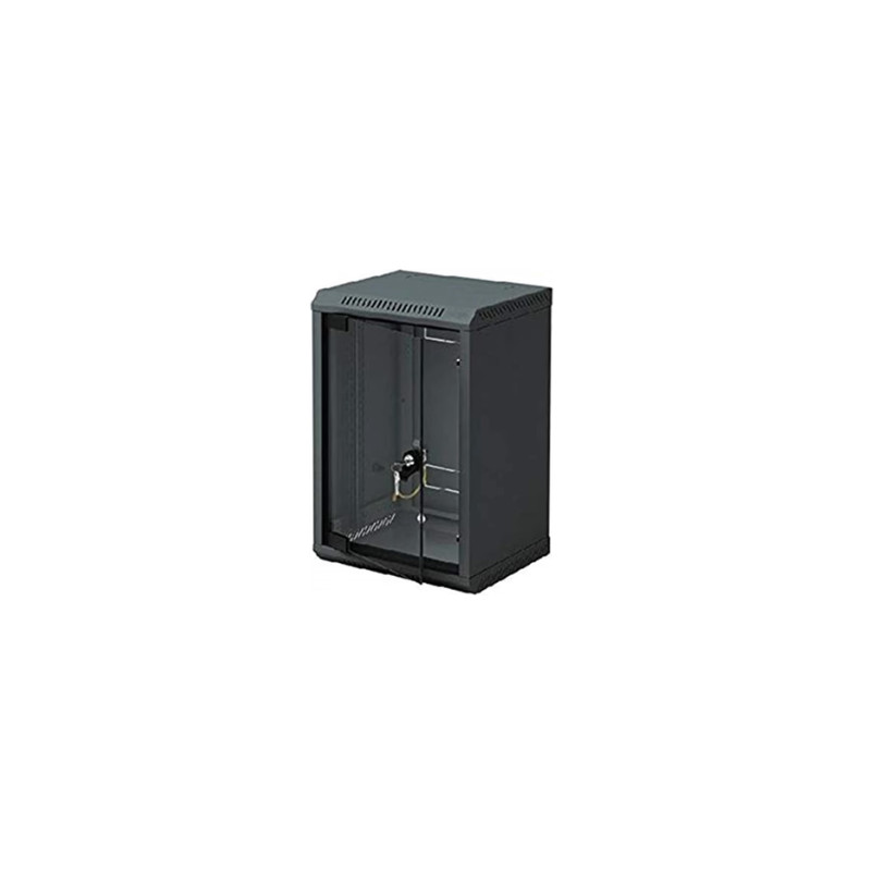 10'' rack jednodielny4U/260 TRITON čierny dvere perf.