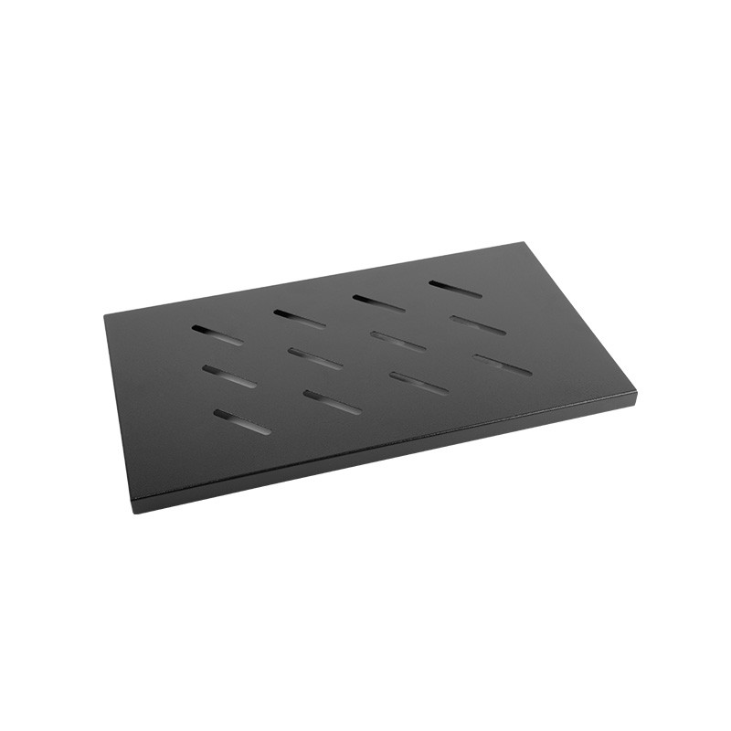 LANBERG 19'' PEVNÁ POLICA 1U/465X315MM MAX. NOSNOSŤ DO 120 KG ČIERNA
