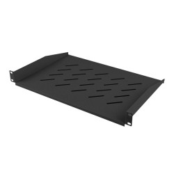 LANBERG 19'' PEVNÁ POLICA 1U/483X315MM MAX. NOSNOSŤ DO 25 KG ČIERNA