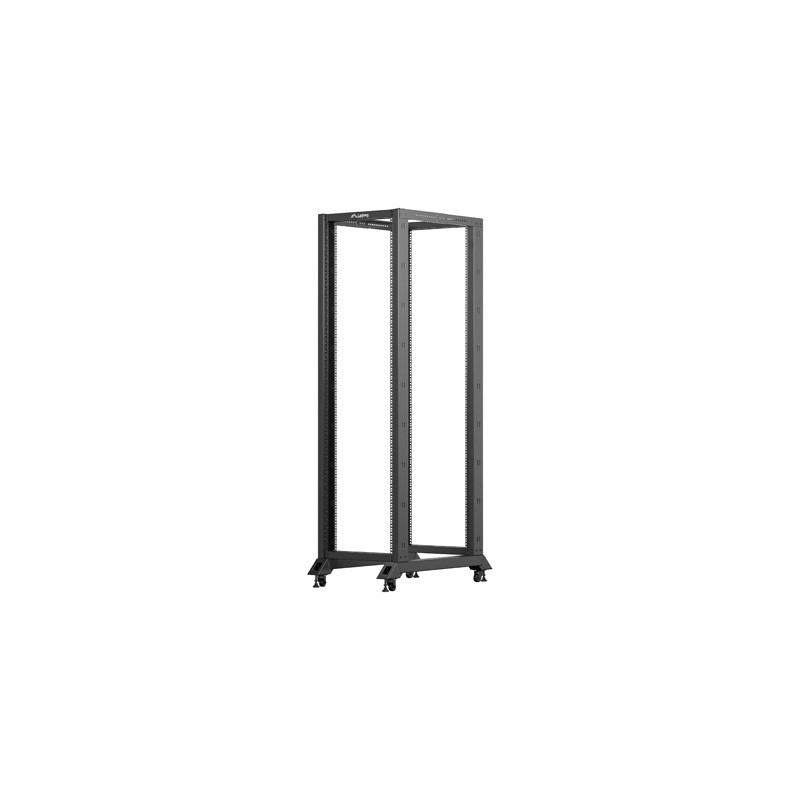 LANBERG OTVORENÝ RACK 42U 600X1000 ČIERNY