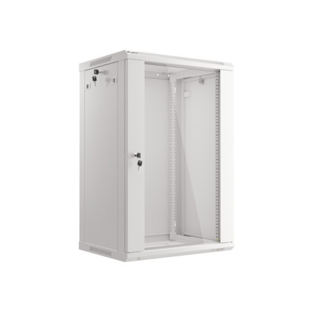 LANBERG 19'' RACKOVÁ SKRIŇA PRO MONTÁŽ NA STENU 18U/600X450 (FLAT PACK) ŠEDÁ V2