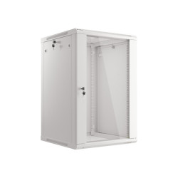 LANBERG 19'' RACKOVÁ SKRIŇA PRO MONTÁŽ NA STENU 18U/600X600 (FLAT PACK) ŠEDÁ V2