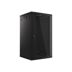 LANBERG 19'' RACKOVÁ SKRIŇA PRO MONTÁŽ NA STENU 22U/600X600 (FLAT PACK) ČIERNA V2