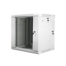 LANBERG RACKOVÁ SKRIŇA 19'' DVOJDIELNA NÁSTENNÁ 12U/600X600 (FLAT PACK) ŠEDÁ