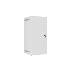 LANBERG RACKOVÁ SKRIŇA 10'' NÁSTENNÁ 12U/280X310 PRO VLASTNÚ MONTÁŽ S KOVOVÝMI DVERAMI ŠEDÁ-FLAT PACK