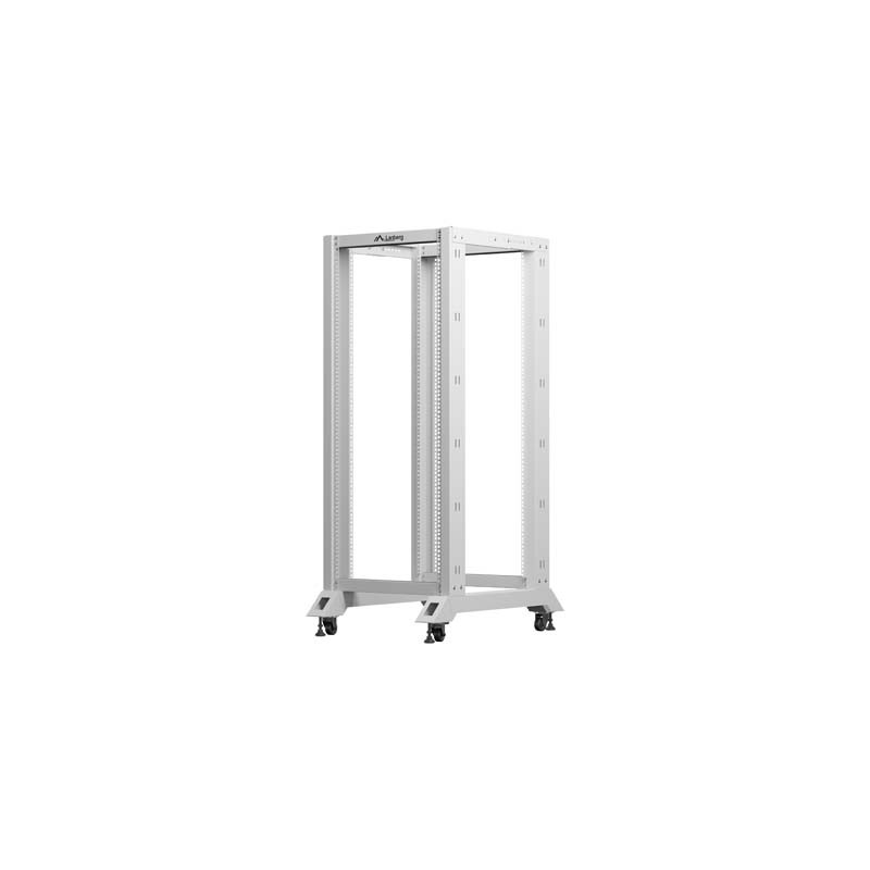 LANBERG OTVORENÝ RACK 19'' 27U 600X800 ŠEDÝ