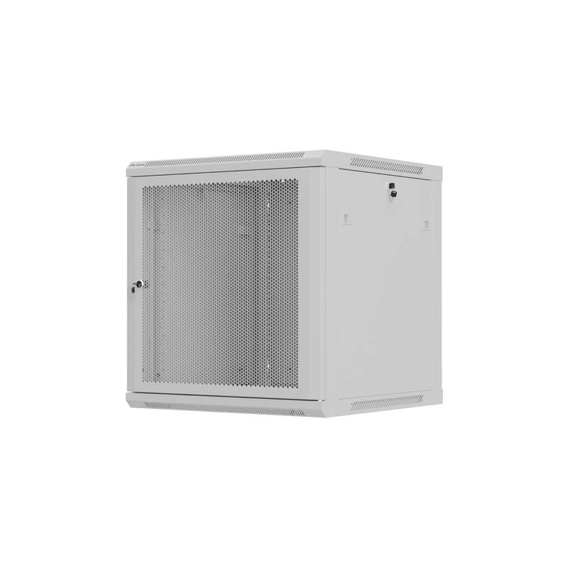 LANBERG NÁSTENNÁ INŠTALAČNÁ SKRIŇA 19'' 12U 600X600 ŠEDÉ PERFOROVANÉ DVERE (PLOCHÉ BALENIE)