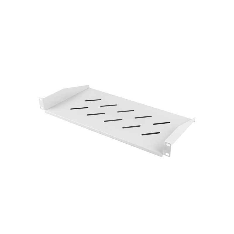 POLICA PRO 19'' SKRINE 350/450/600/800/1000MM ŠEDÁ LANBERG (1U/483X220MM NOSNOSŤ DO 25KG)