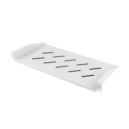 POLICA PRO 19'' SKRINE 350/450/600/800/1000MM ŠEDÁ LANBERG (1U/483X220MM NOSNOSŤ DO 25KG)
