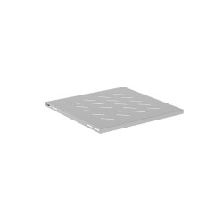 POLICA PRO 19'' SKRINE 600MM ŠEDÁ LANBERG (1U/480X475MM NOSNOSŤ DO 120KG, 4BODOVÁ MONTÁŽ)