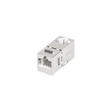 PRIECHODOVÝ KONEKTOR KEYSTONE RJ45-RJ45 CAT.6 FTP 90 LANBERG