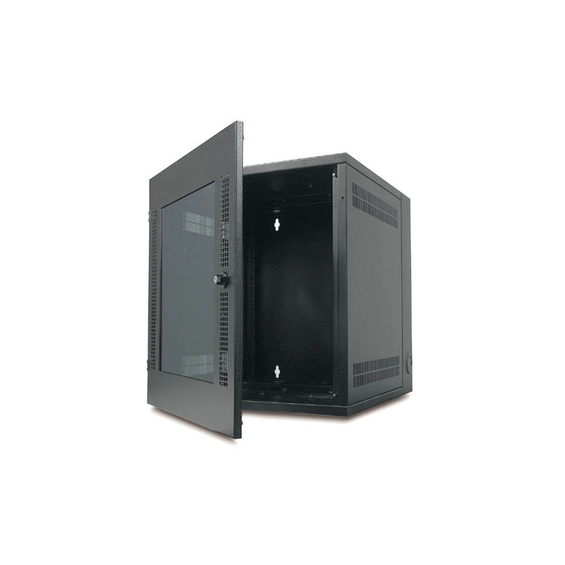 NetShelter WX 13U Enclosure w. glass front door