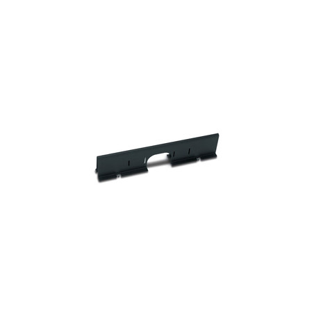 Shielding Partition Pass-through 600mm wide Black