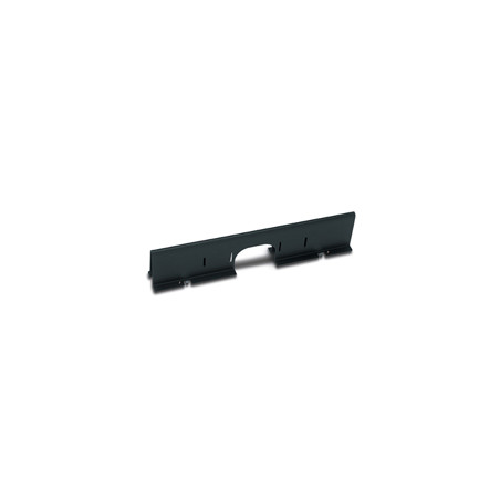 Shielding Partition Pass-through 750mm wide Black