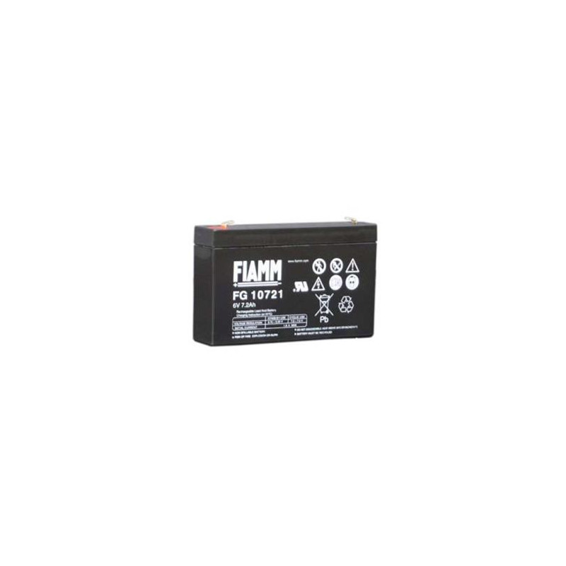 Fiamm olovená batéria FG10721 6V/7,2Ah