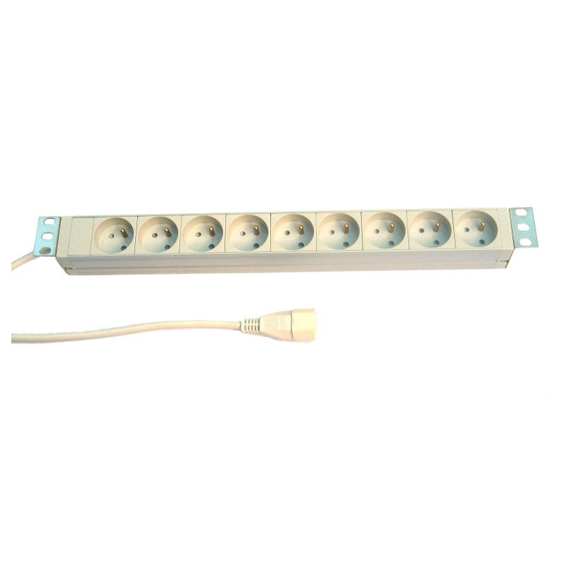 PDU 7x230V,1U,19'', 1x16A IEC320 C20