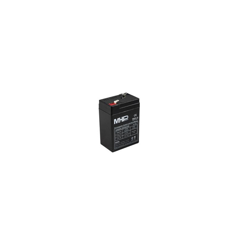 Pb akumulátor MHPower VRLA AGM 6V/4Ah (MS4-6)