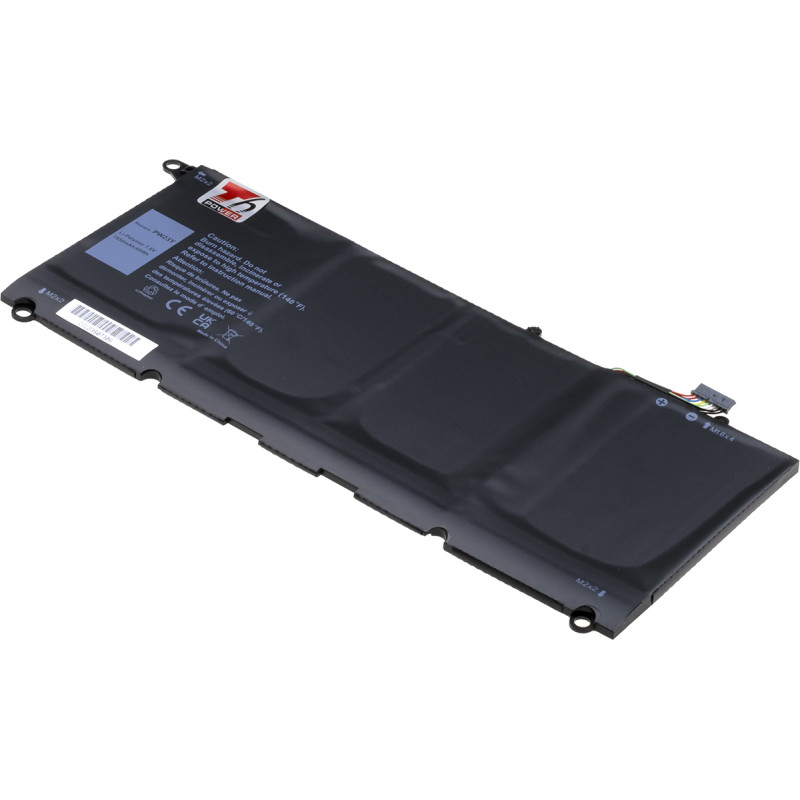 Batéria T6 Power Dell XPS 13 9360, XPS 9360, 7850mAh, 60Wh, 4cell, Li-pol