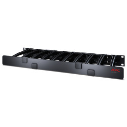 1U Horizontal Cable Manager, 6'' deep, Single-Sided