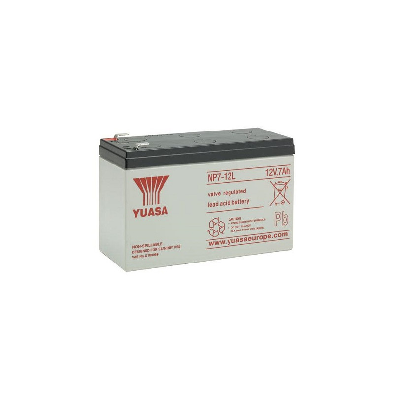 Batéria pre UPS - YUASA NP7-12L (12V/7Ah/faston F2)