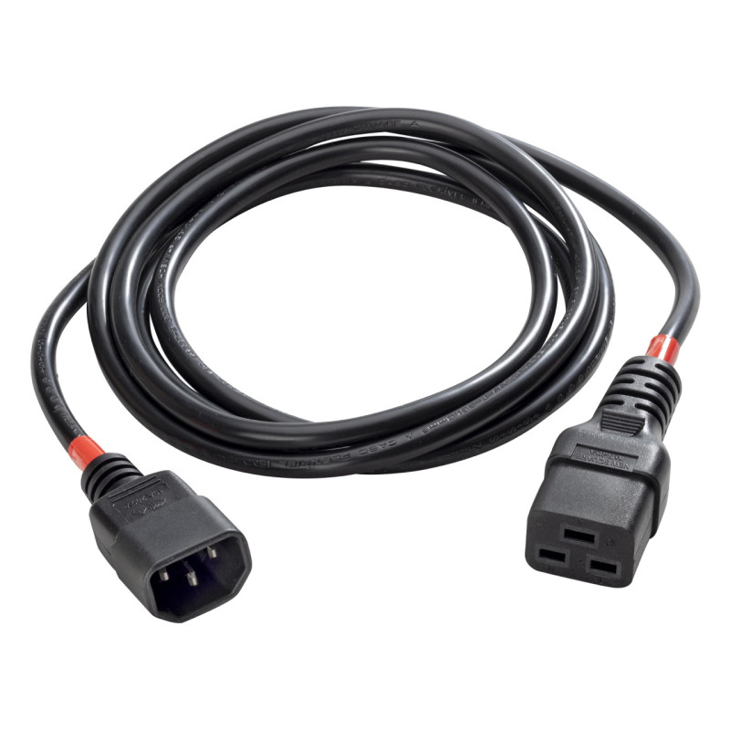 IEC 10/16A cord set for Eaton STS 16