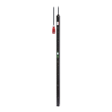 Easy PDU,2G, Metered-by-Outlet, ZeroU, 22kW, 230V, (18) C13 & (6) C19
