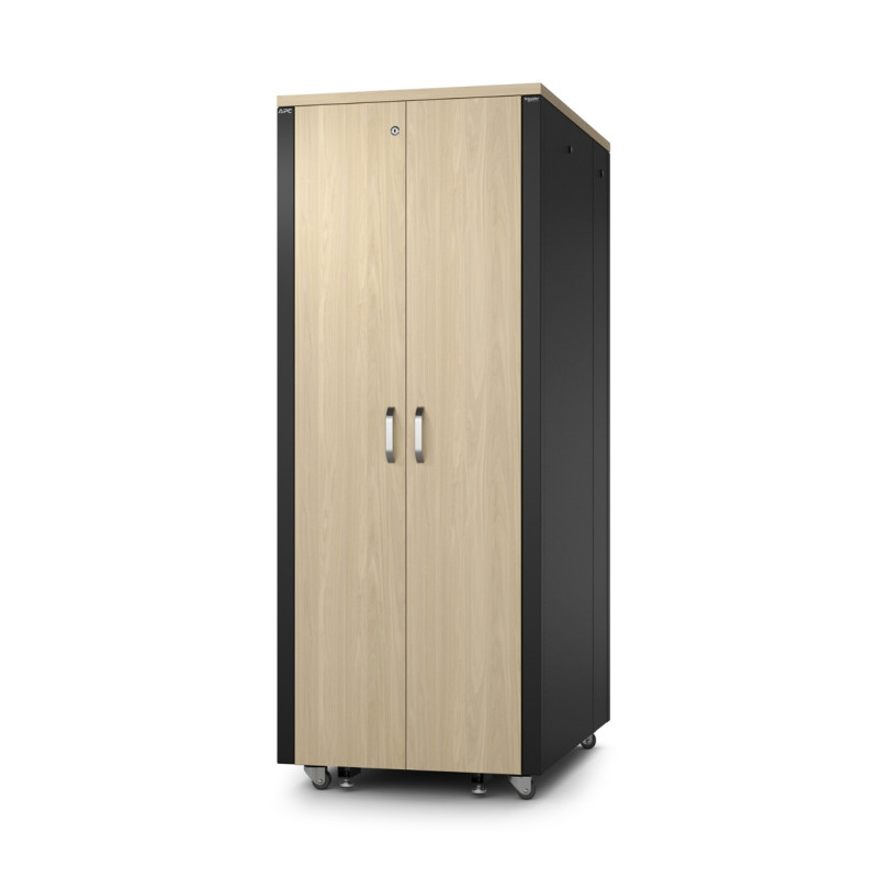 APC NetShelter Soundproof, 38U, Server Rack Enclosure, 230V, Maple