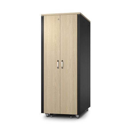 APC NetShelter Soundproof, 38U, Server Rack Enclosure, 230V, Maple