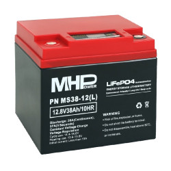 MHPower MS38-12(L) Lítium batéria LiFePO4 12V/38A