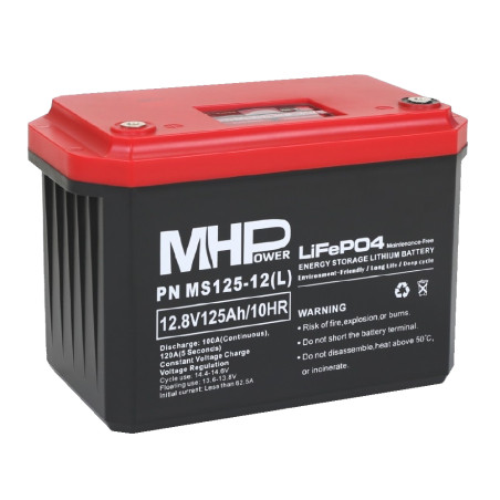 MHPower MS125-12(L) Lítium batéria LiFePO4 12V/12