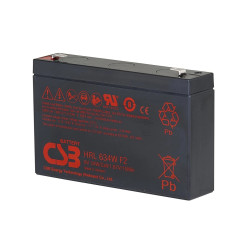 Batéria CSB HRL634WF2, 6V, 9Ah/34W, F2