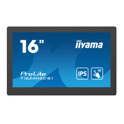 16'' iiyama T1624MSC-B1: FHD, HDMI, Media Player