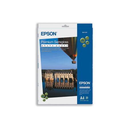 EPSON A4, Premium Semigloss Photo Paper (20listov)