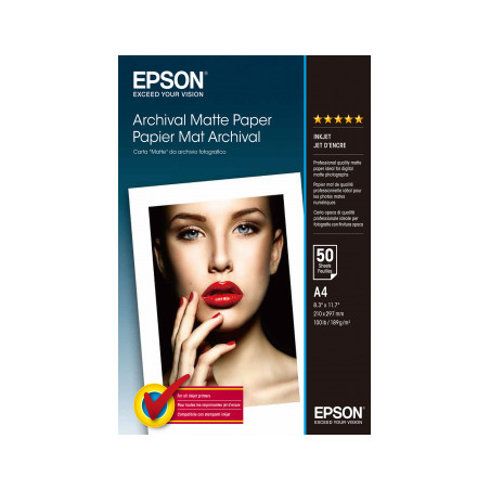 EPSON A4, Archival Matte Paper (50listov)