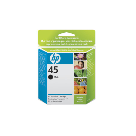 HP no. 45 - čierna ink. kazeta veľká, 51645A