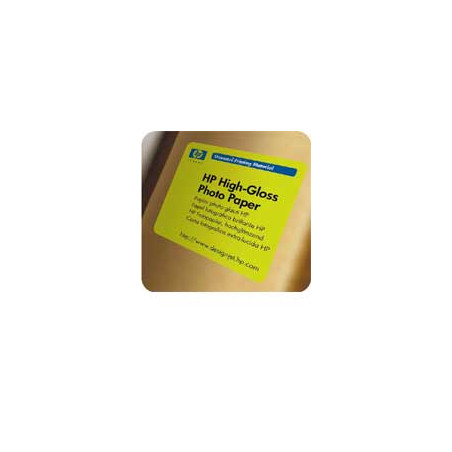 HP High-Gloss Photo Paper - rolka 42''