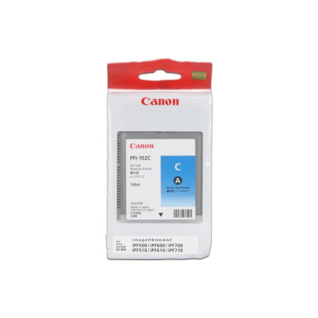 CANON INK PFI-102 CYAN iPF-500, 600, 700