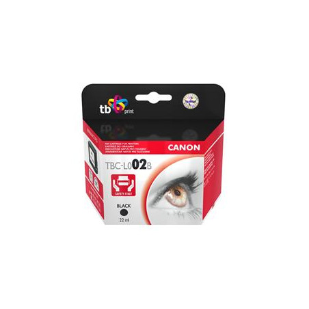 Ink. kazeta TB kompatibilná s Canon BC-02, 0881A003, Black