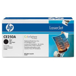 HP tlačová kazeta čierna, CE250A