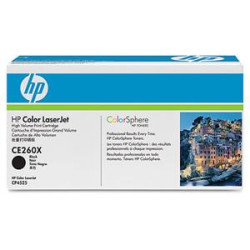 HP tlačová kazeta čierna veľká, CE260X