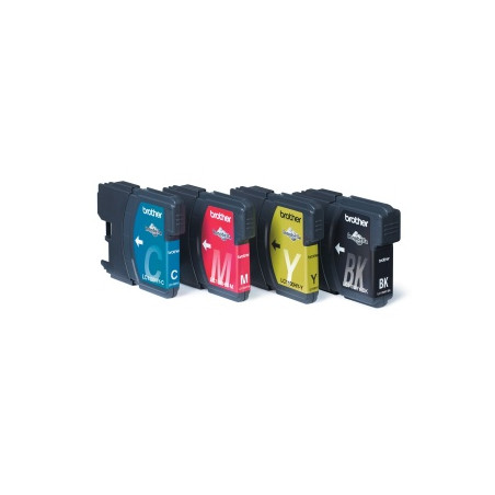 LC-1100 VALBP (atrament multipack-čierna+tri farby)
