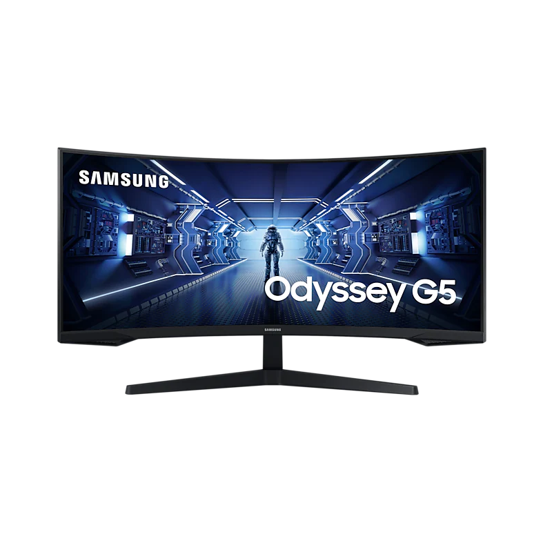 Samsung Odyssey/G55T/34''/VA/3440x1440/165Hz/1ms/Black/2R