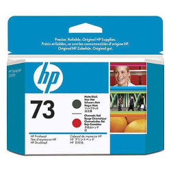 HP no 73 matná čierna a chróm. červená tlač. hlava