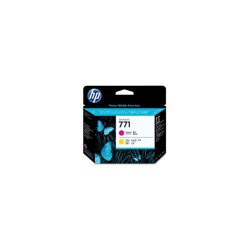 HP no 771 - purpurov/žltá tlačová hlava, CE018A