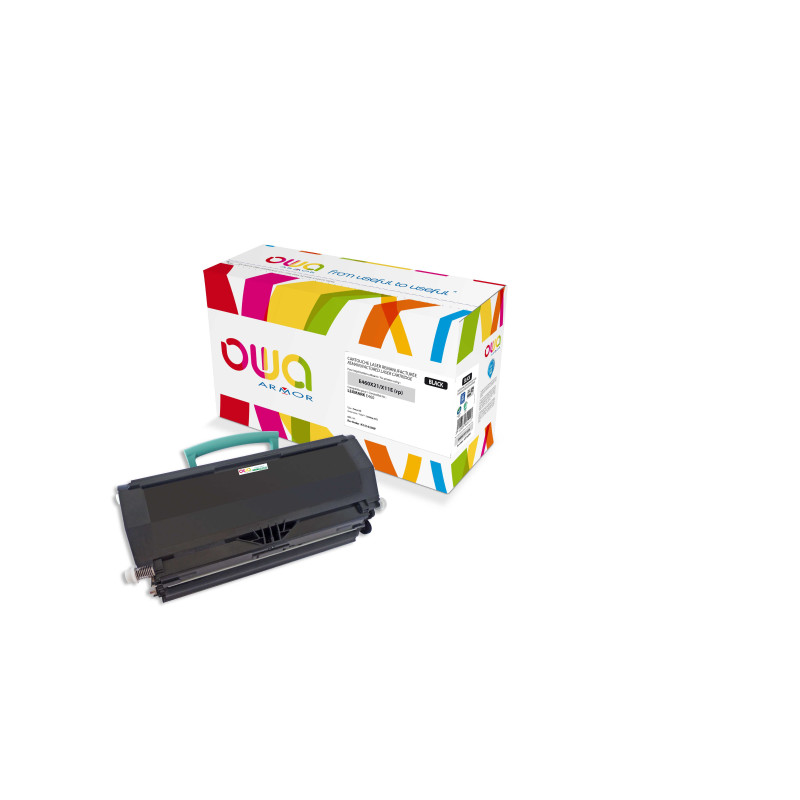 OWA Armor toner kompatibilný s Lexmark E460, E460X11E, 15000st, čierna/black