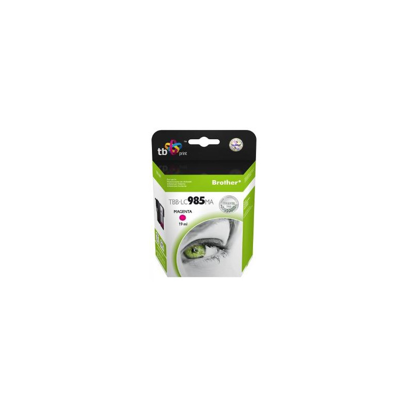 Ink. kazeta TB kompat. s Brother LC 985 MA 100% N