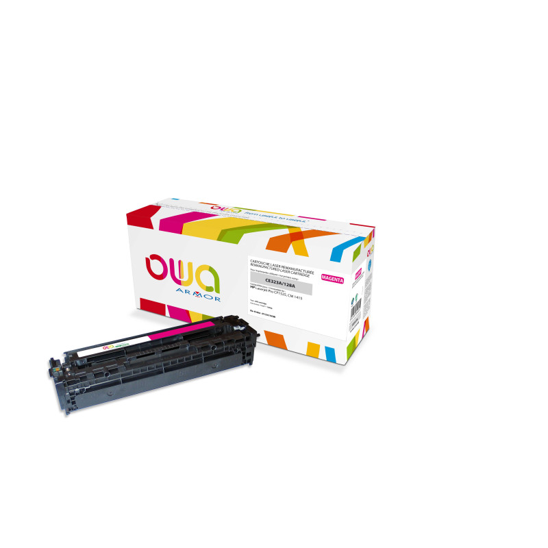 OWA Armor toner kompatibilný s HP CE323A, 1300st, červená/magenta