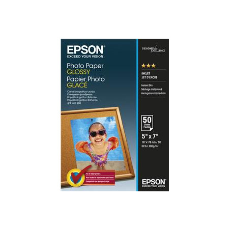 EPSON Photo Paper Glossy 13x18cm 50 listov