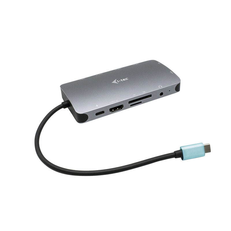 i-tec USB-C Metal Nano Dock HDMI/VGA s LAN, Power Delivery 100 W